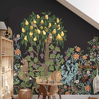 Galerie Wallcoverings Product Code TJ41500M - Mulberry Tree Wallpaper Collection - Black Colours -  