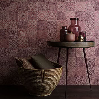 Galerie Wallcoverings Product Code TP21291 - Passenger Wallpaper Collection - Pink Purple Colours -  