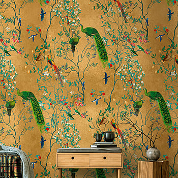 Galerie Wallcoverings Product Code WH45248M - Welcome Home Murals Wallpaper Collection - Multi-colour, Yellow, Green Colours -  